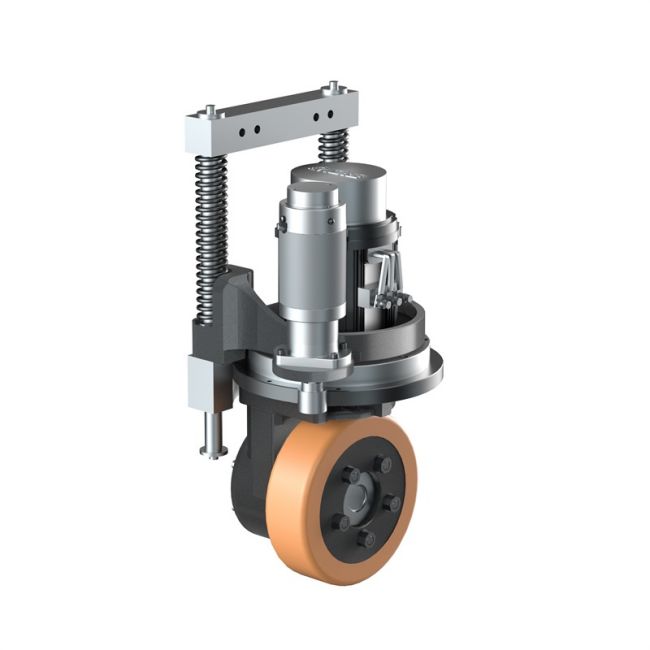 Vertical Drive Wheel with Shock Absorption
