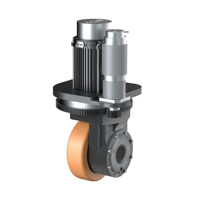 Vertical drive wheel