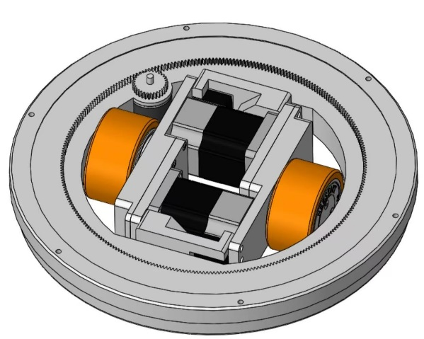 AGV differential wheel unit