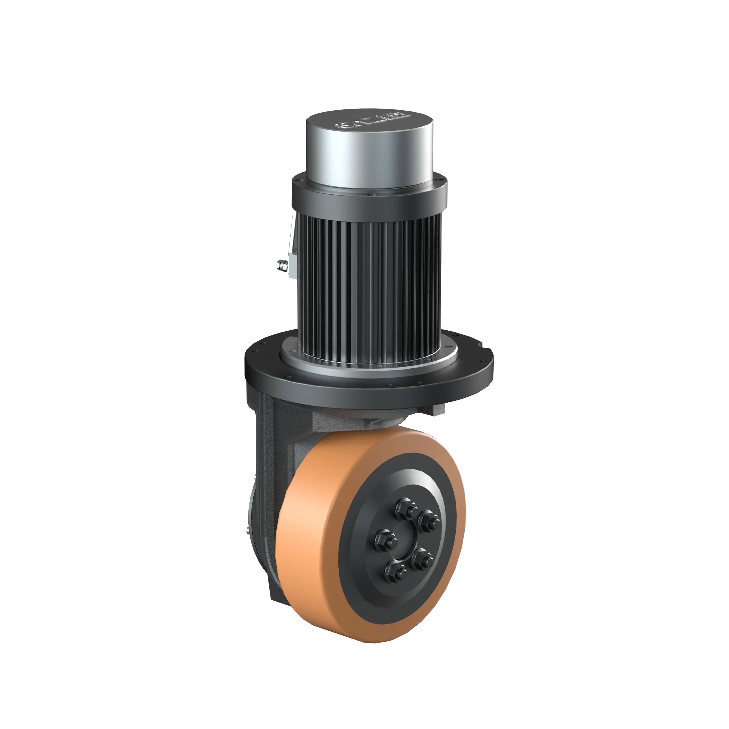 Vertical drive wheel without steering