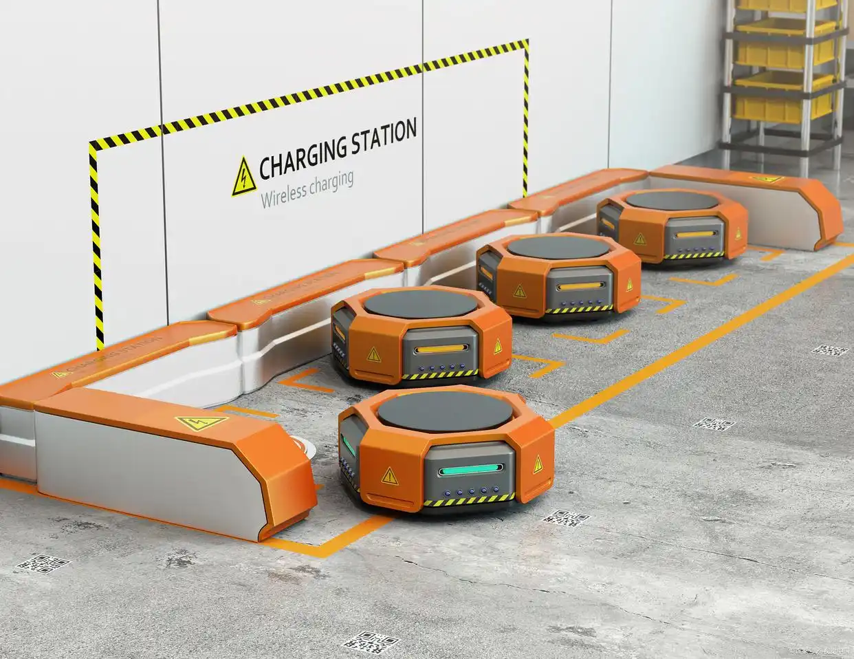 Ground Technical Requirements for AGV, CTU, and Automated Warehouse Systems in Automotive Manufactur